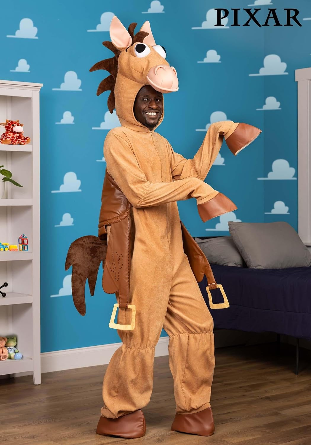 Gallop into Adventure: Men's Disney and Pixar Toy Story Bullseye Halloween Costume | Saddle Up