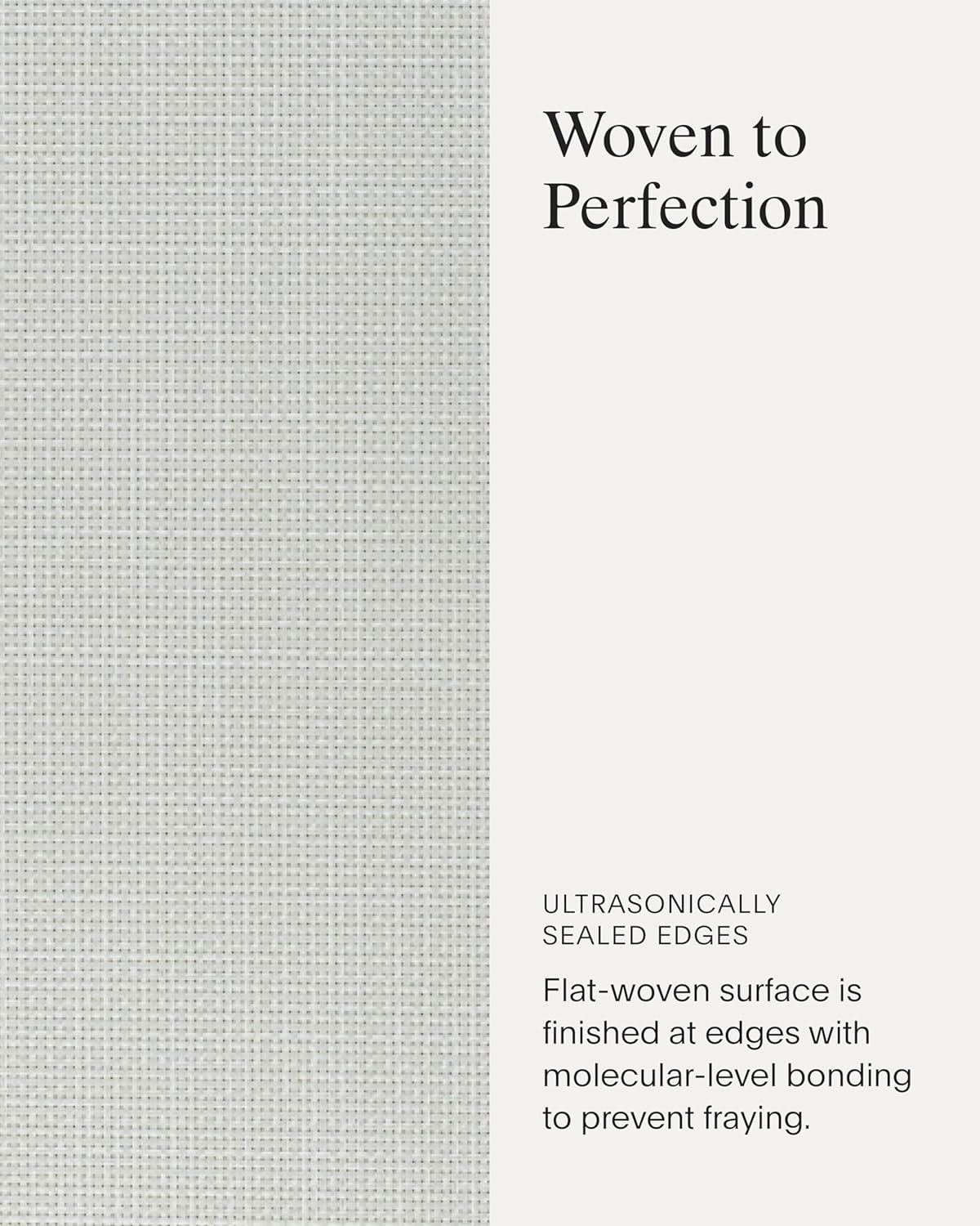 Chilewich Mini Basketweave Placemats - Woven Placemats Set of 4 - Reusable, Stain-Resistant, Indoor/Outdoor Tabletop Protection - Sandstone - 14" x 19.25" Oval