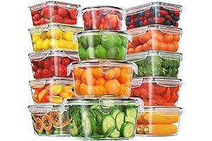 Large Food Storage Containers Set (14 pack) – Meat Storage & Freshness Keeper