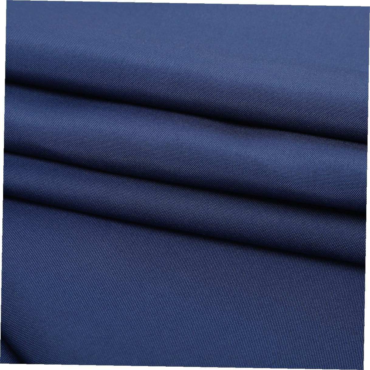 TIDTALEO Patio Umbrella Replacement Canopy 2.7m with 8 Ribs Outdoor Yard Umbrella Accessory Navy Blue Waterproof Rainproof Fabric for Garden and Beach Use