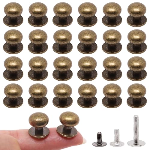 Mini Drawer Pulls, Metal Round Mini Knobs Handles Diameter 0.47inch