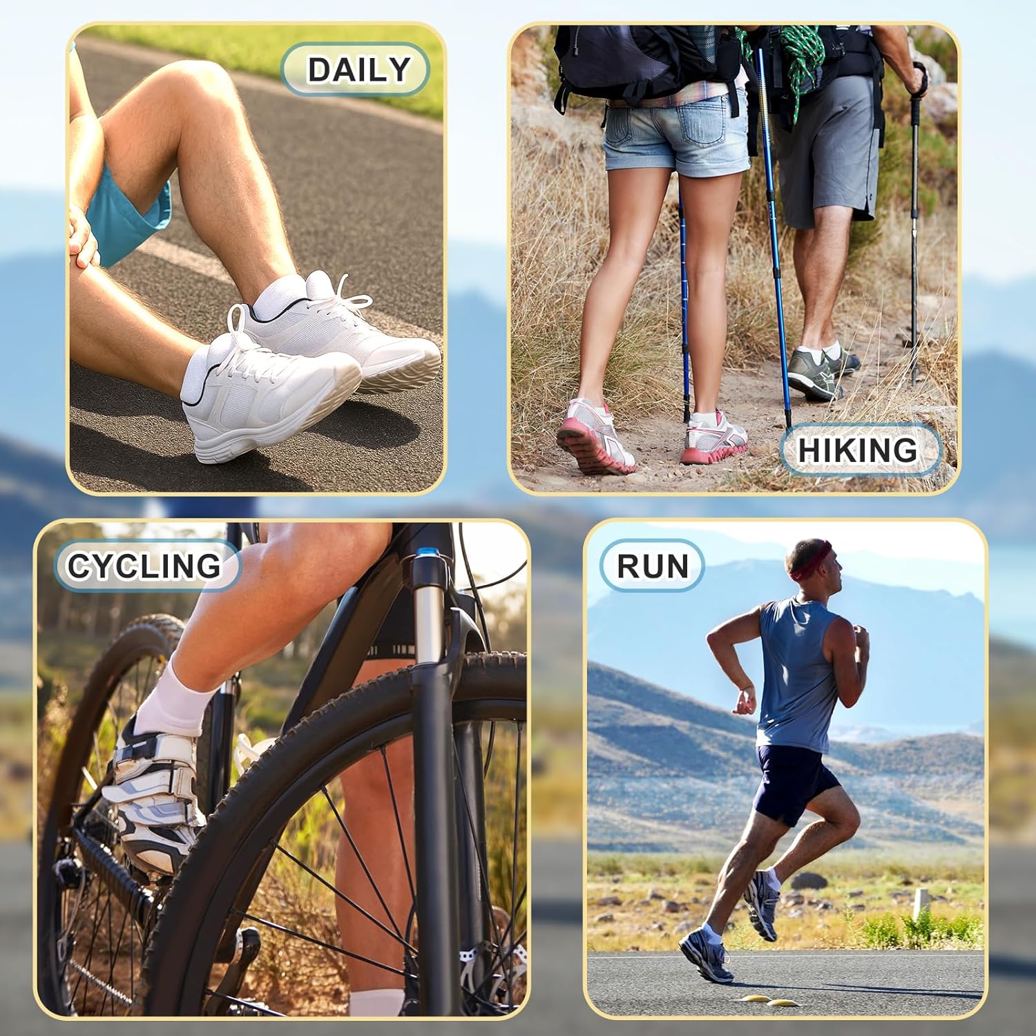 Mens Cushion Ankle Socks Men Low Cut Comfort Breathable Casual Socks Bulk - Image 2