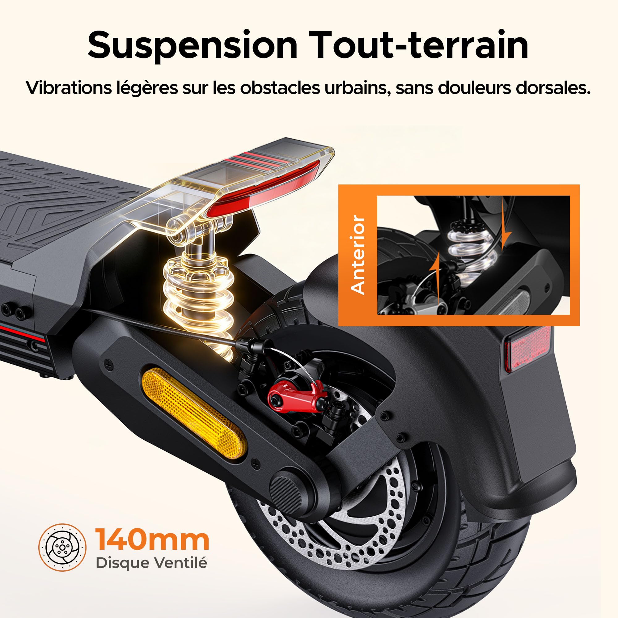 ENGWE Trottinette Électrique Pliable, Y700 | Batterie 48 V 18.2 Ah, NFC et Bluetooth, Autonomie Jusqu'à 85 Km, Suspension Tout-Terrain