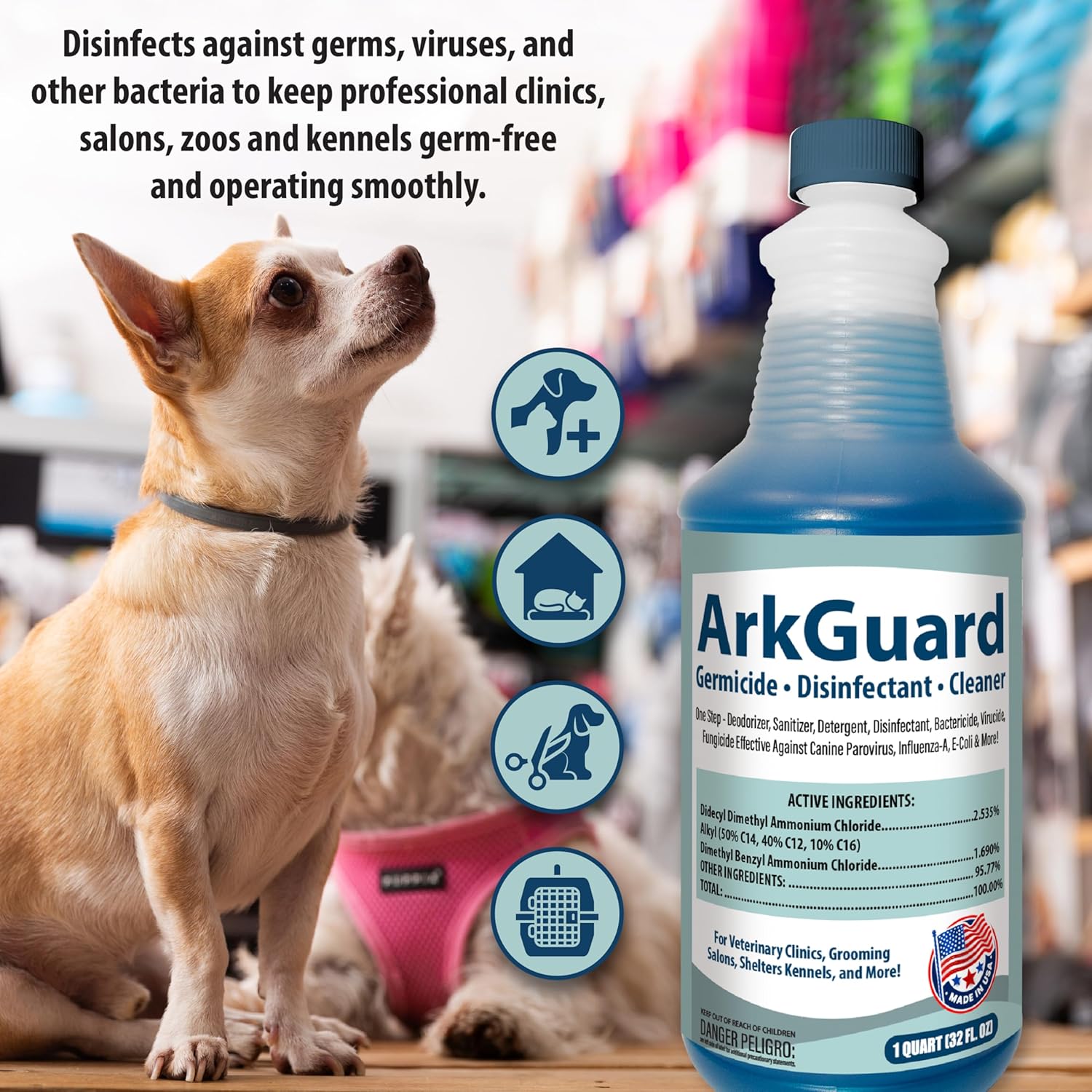 Kennel Cleaner (12 Quart Case)