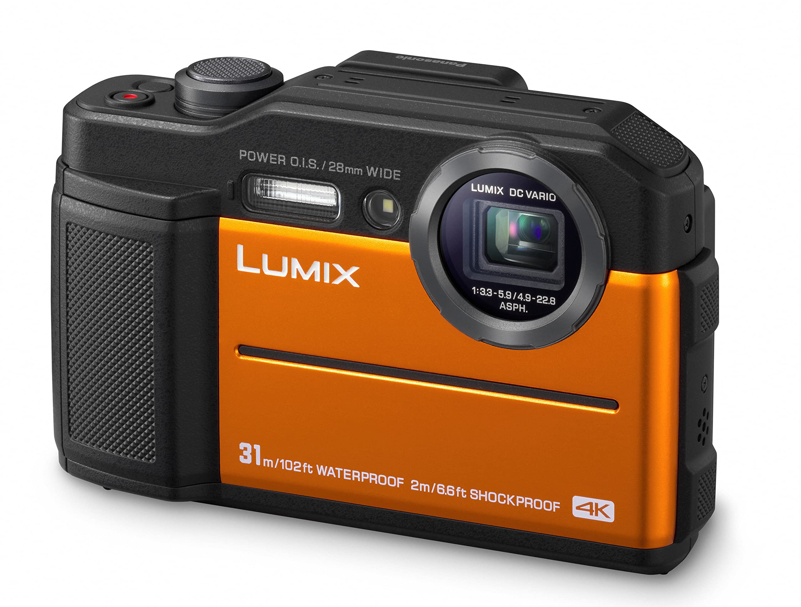 ●LUMIX DC-FT7-D Panasonic LUMIX FT DC-FT7 Compact Digital Camera 4K Orange