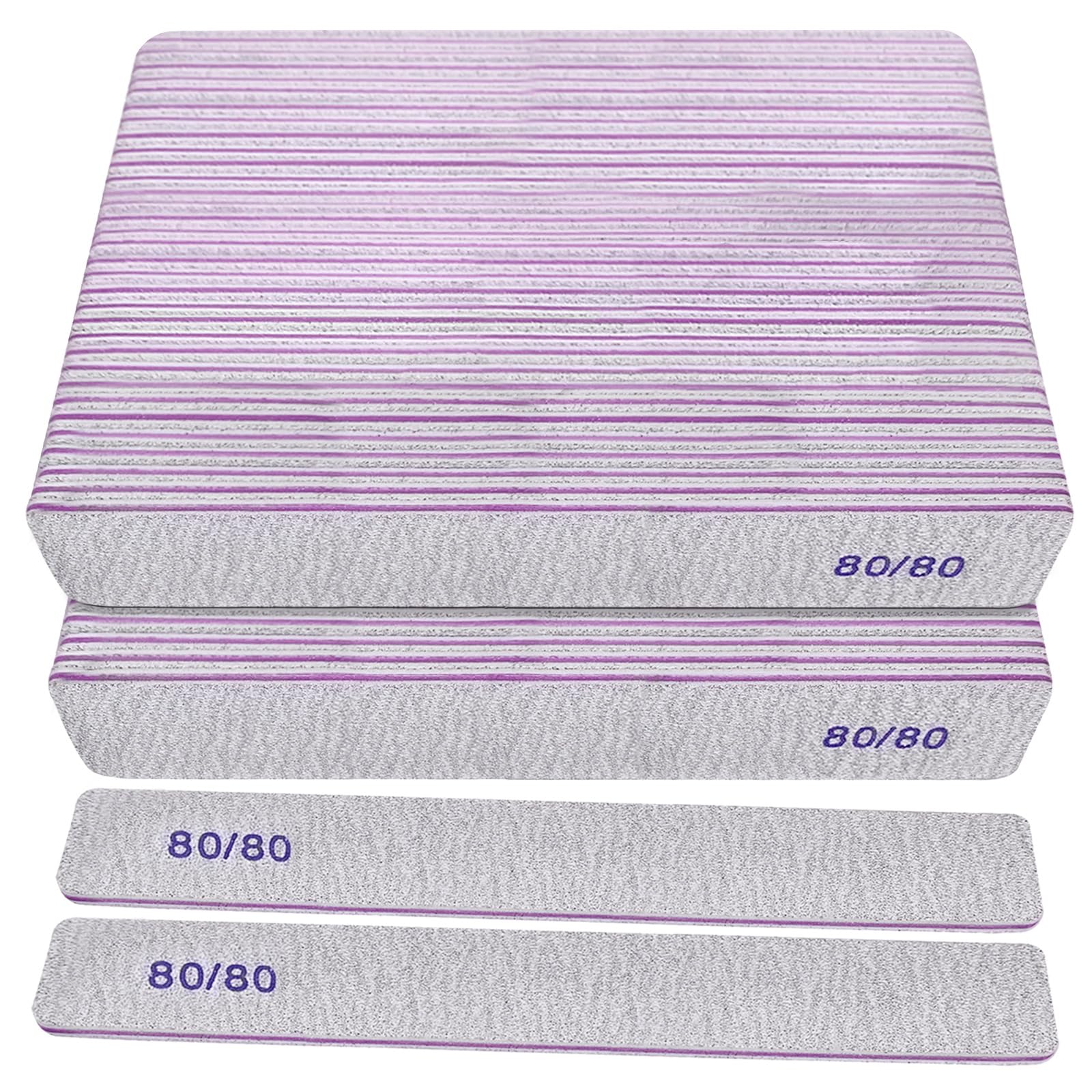 HomeyEra 80/80 Grit Nail Files