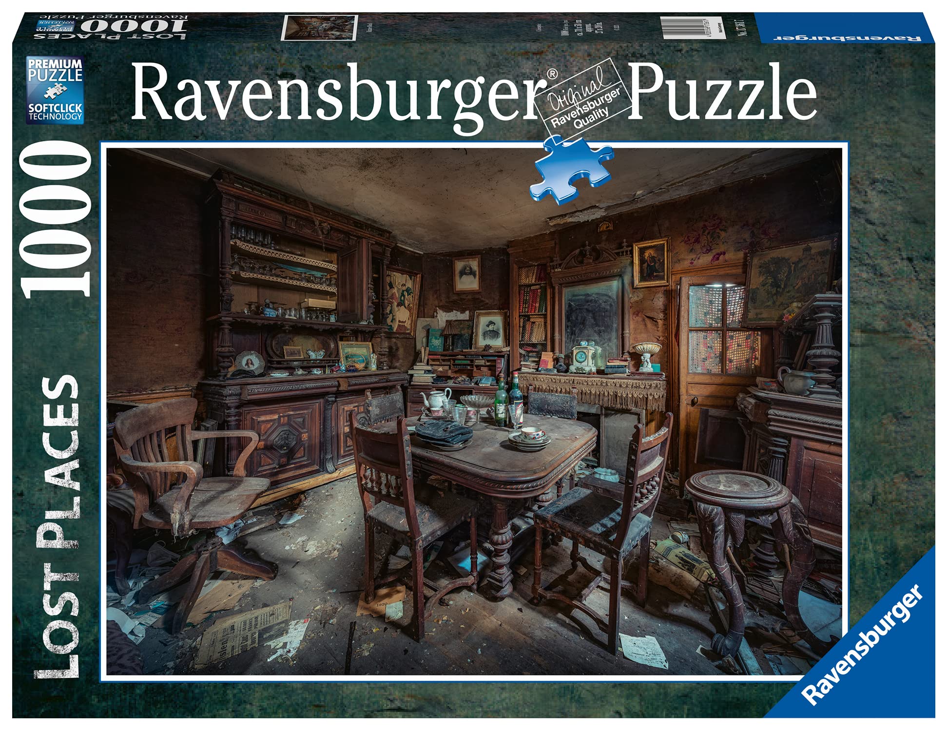 Ravensburger Puzzle 1000 Pezzi: La Stanza Della Governante – Sfida Rilassante Per Adulti, Dimensioni 70x50 Cm