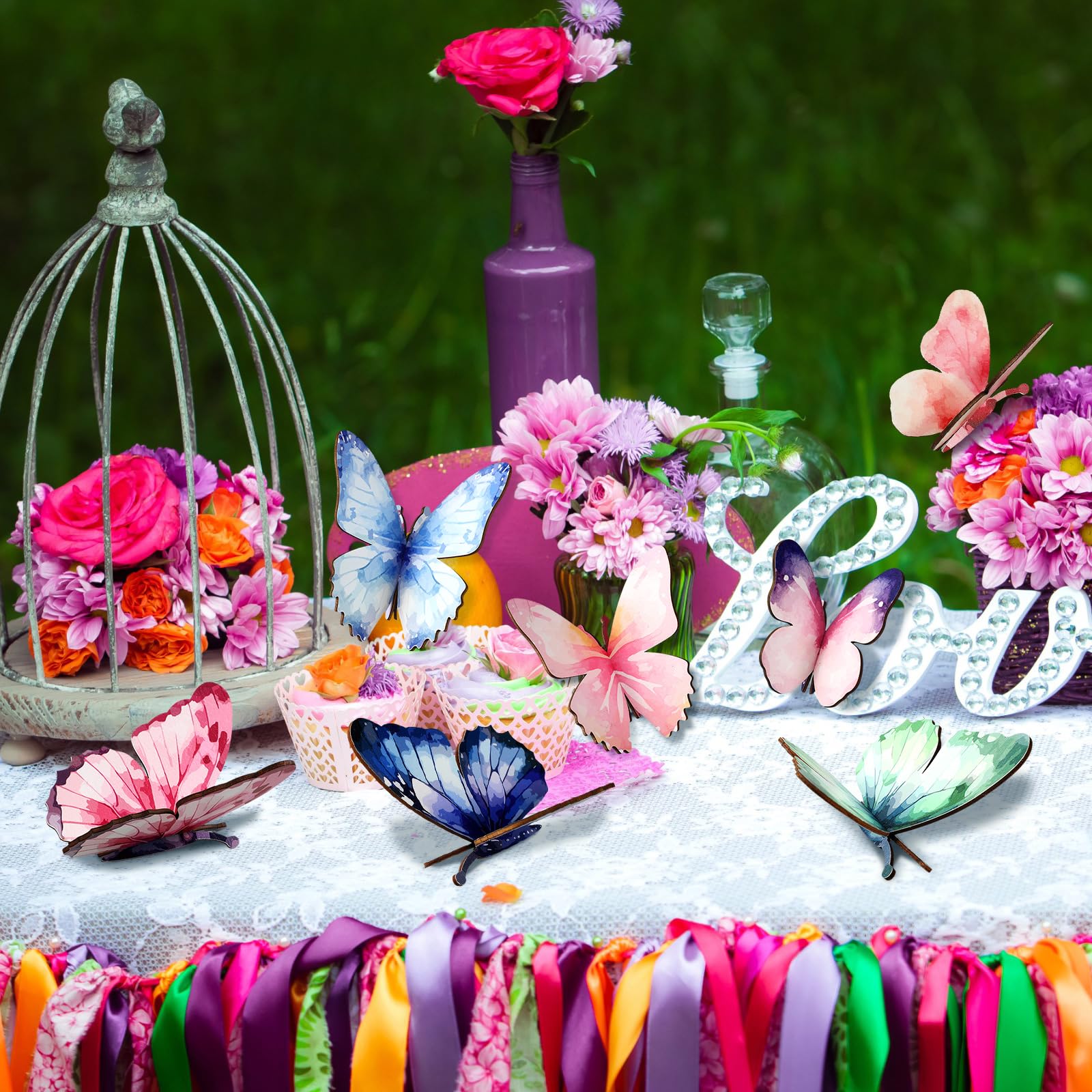 Butterfly Table Arrangements Plan Your Butterfly Party Decorations In