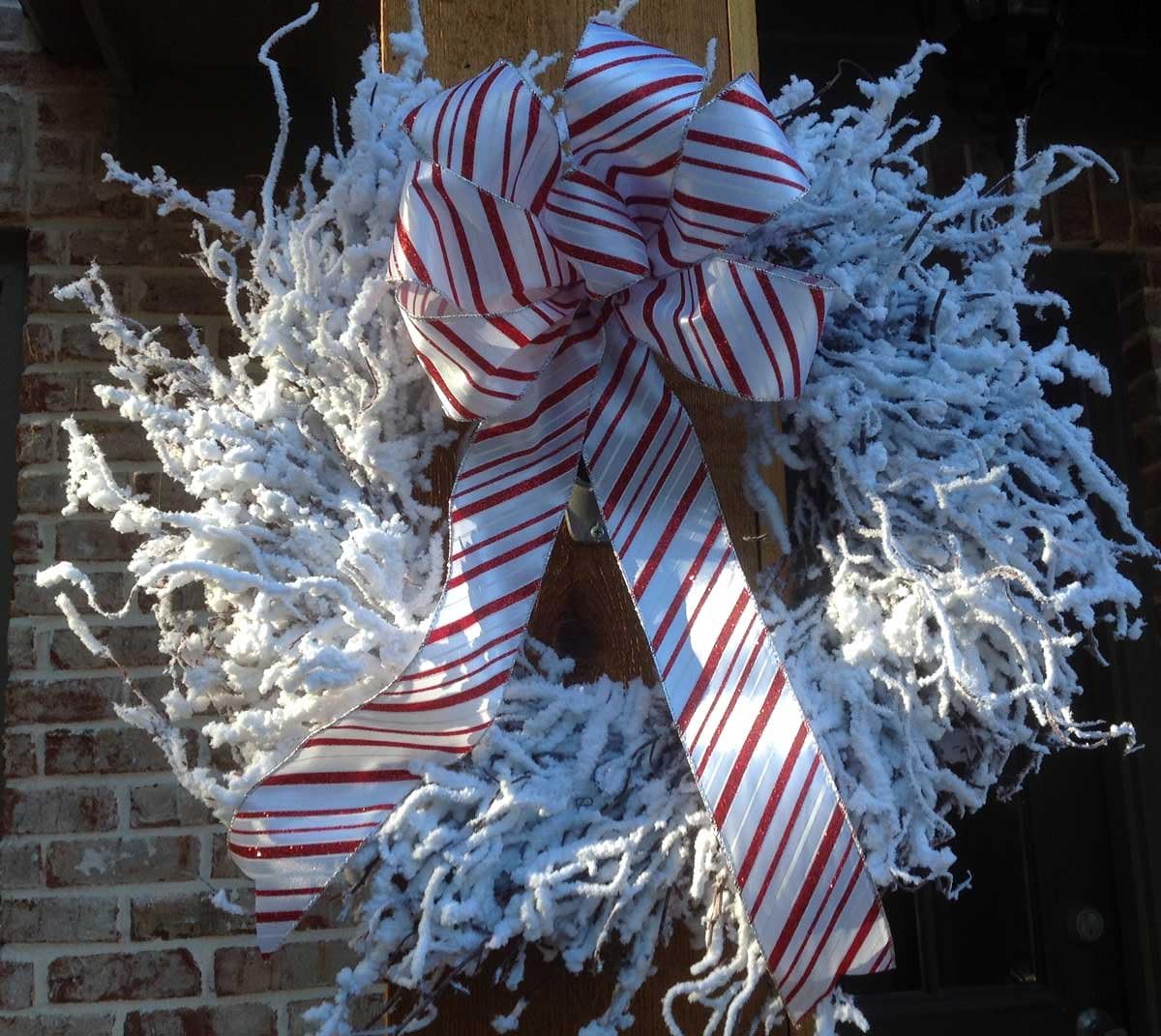 Snow Branch Wreath
