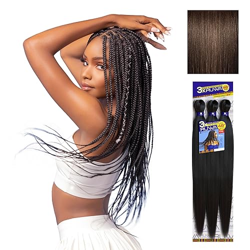 Sensationnel Ruwa prestretched braiding hair - 3x 48 inch water