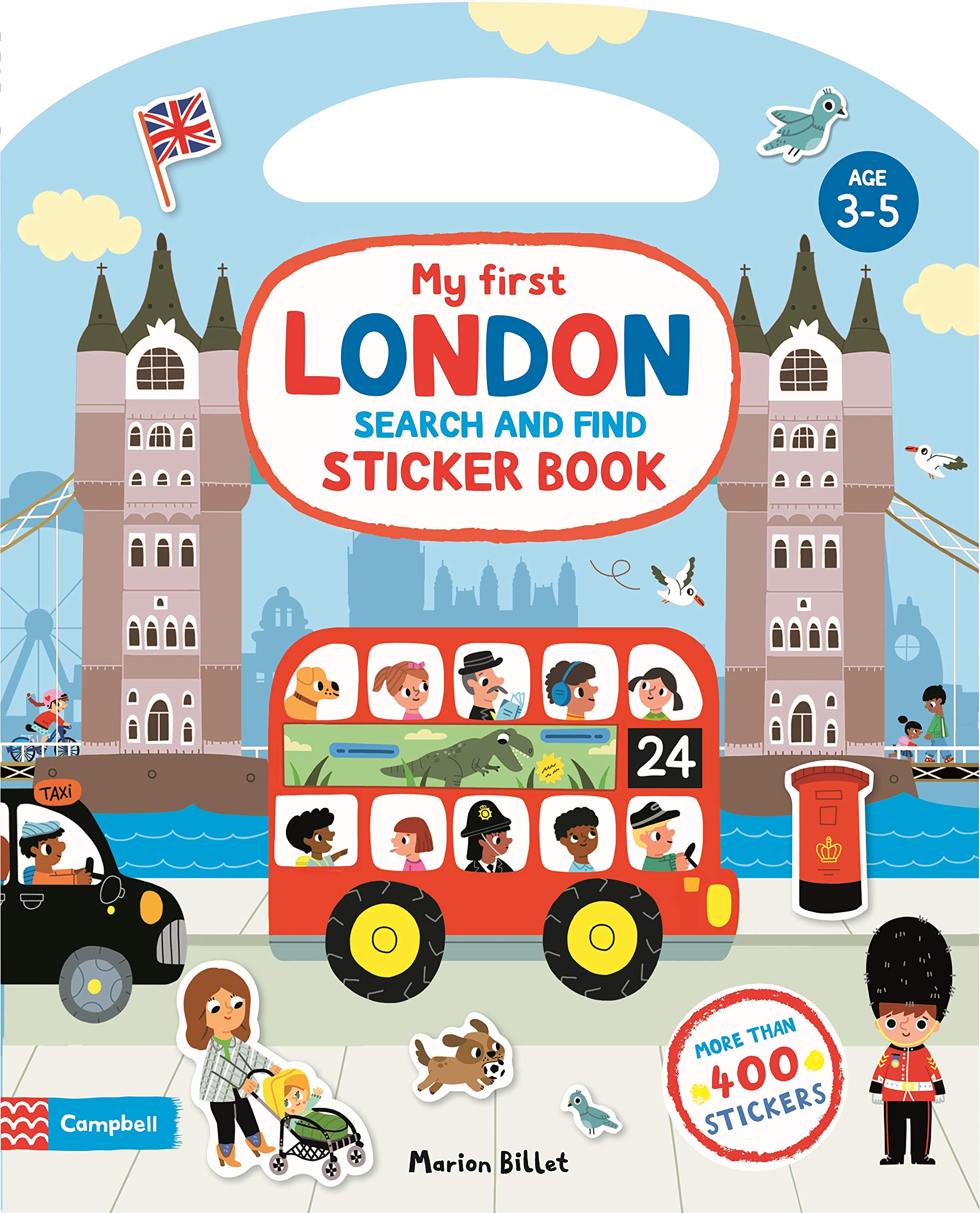 My First Search and Find London Sticker Book (Campbell London, 16)