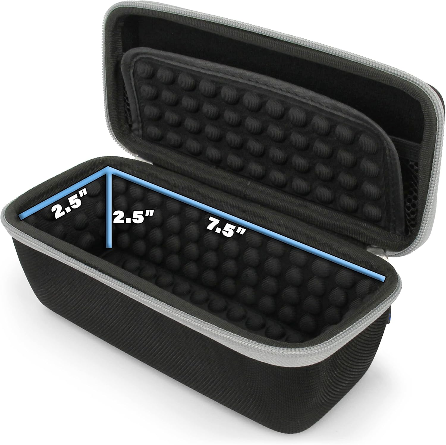 CASEMATIX Walkie Talkie Case Compatible with Midland 2 Way Radio, Cobra Handheld CB Radios, Uniden Handheld CB Radio and More - Portable CB Radios Travel Case Only : Electronics