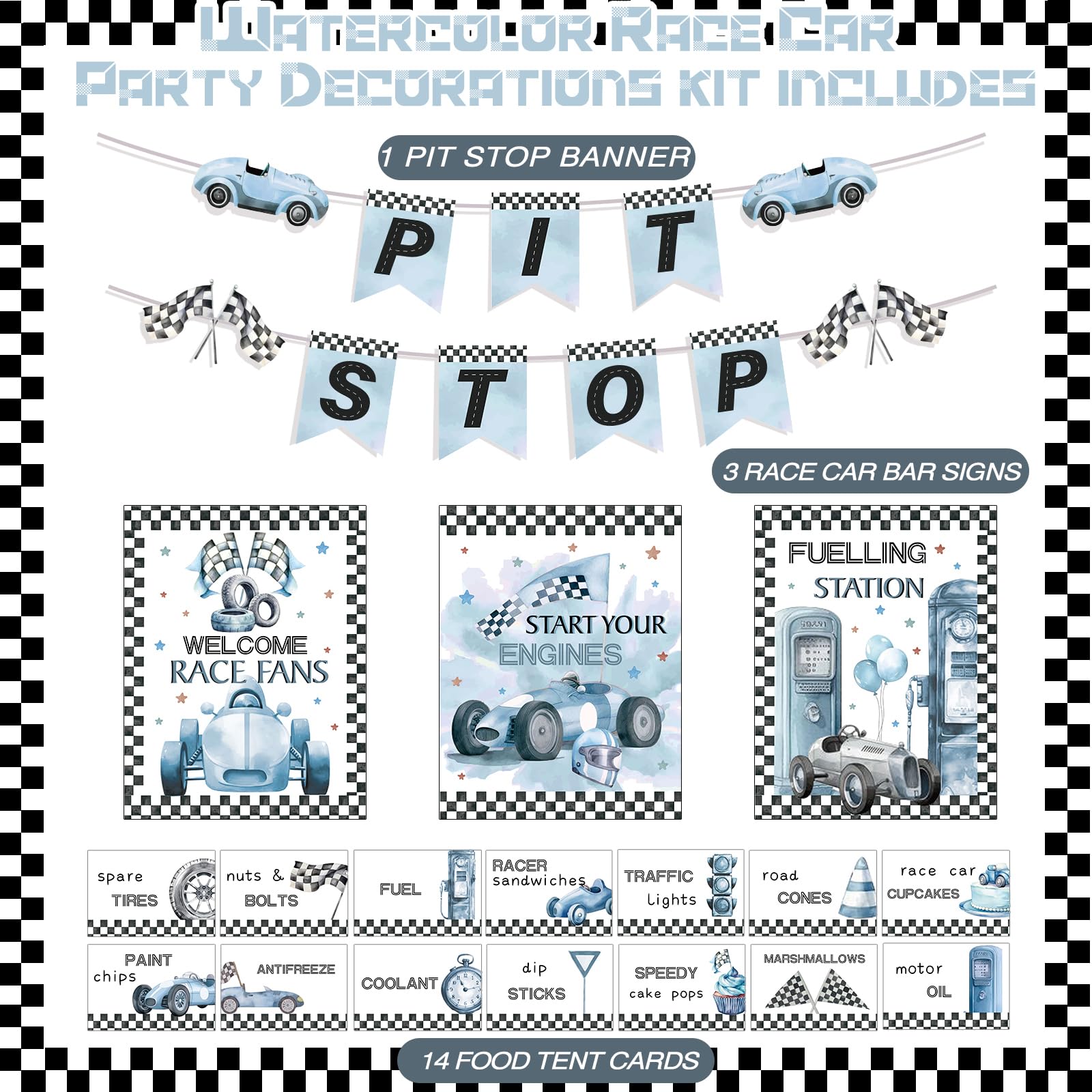 Amazon.com: Sonwyoung 19 Pcs Race Car Birthday Party Decorations Boys Two Fast Vintage Birthday Decor 2 Fast Dusty Blue Black Wheel Checkered Supplies for Baby Shower Race Car One Party : Toys amazon-com-sonwyoung-19-pcs-race-car-birthday-party-decorations-boys-two-fast-vintage-birthday-decor-2-fast-dusty-blue-black-wheel-checkered-supplies-for-baby-shower-race-car-one-party-toys