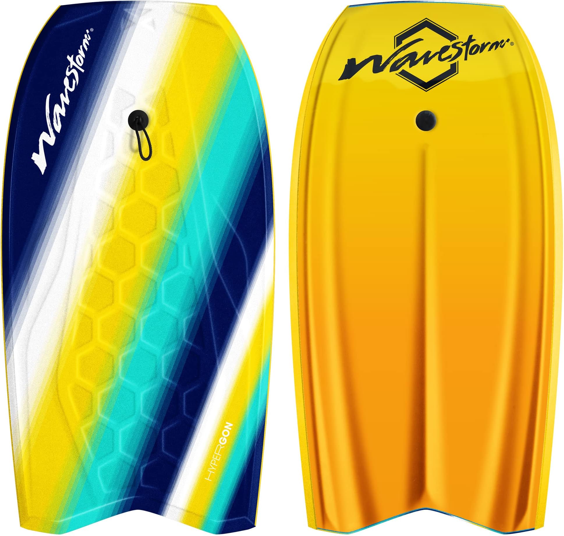 Wave Storm 42.5in Performance Foam Bodyboard with Sector Fin Channel Bottom