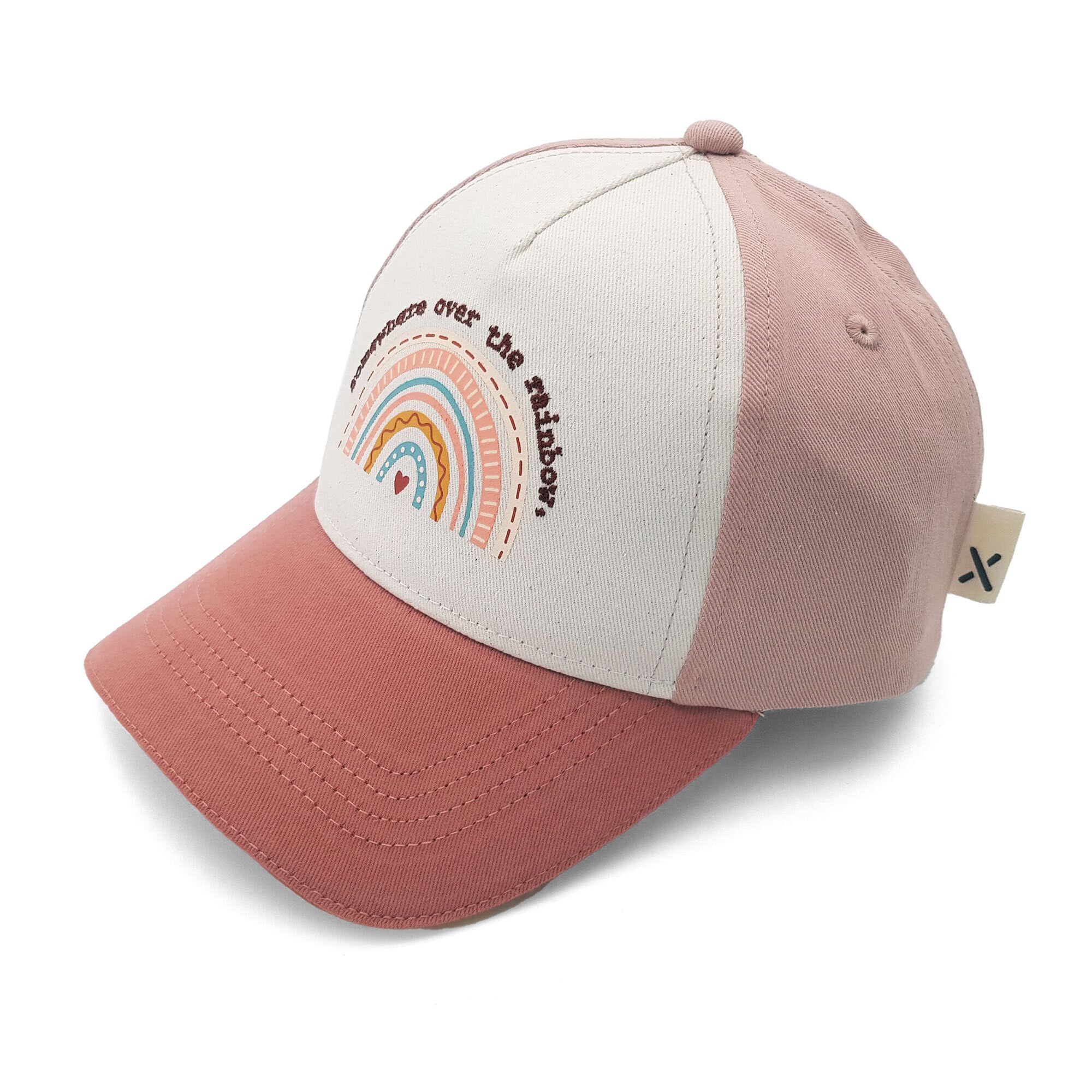 maximo Kids-Cap Regenbogen Klettverschluß