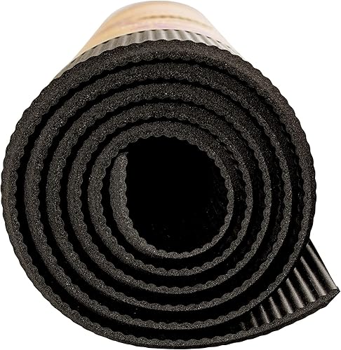 Miniatura 5 de Hugger Mugger Ultimate Cushion - Tapete de yoga negro  Lo último en grueso, agarre, suave esterilla de yoga extra larga y ancha y extra acolchada