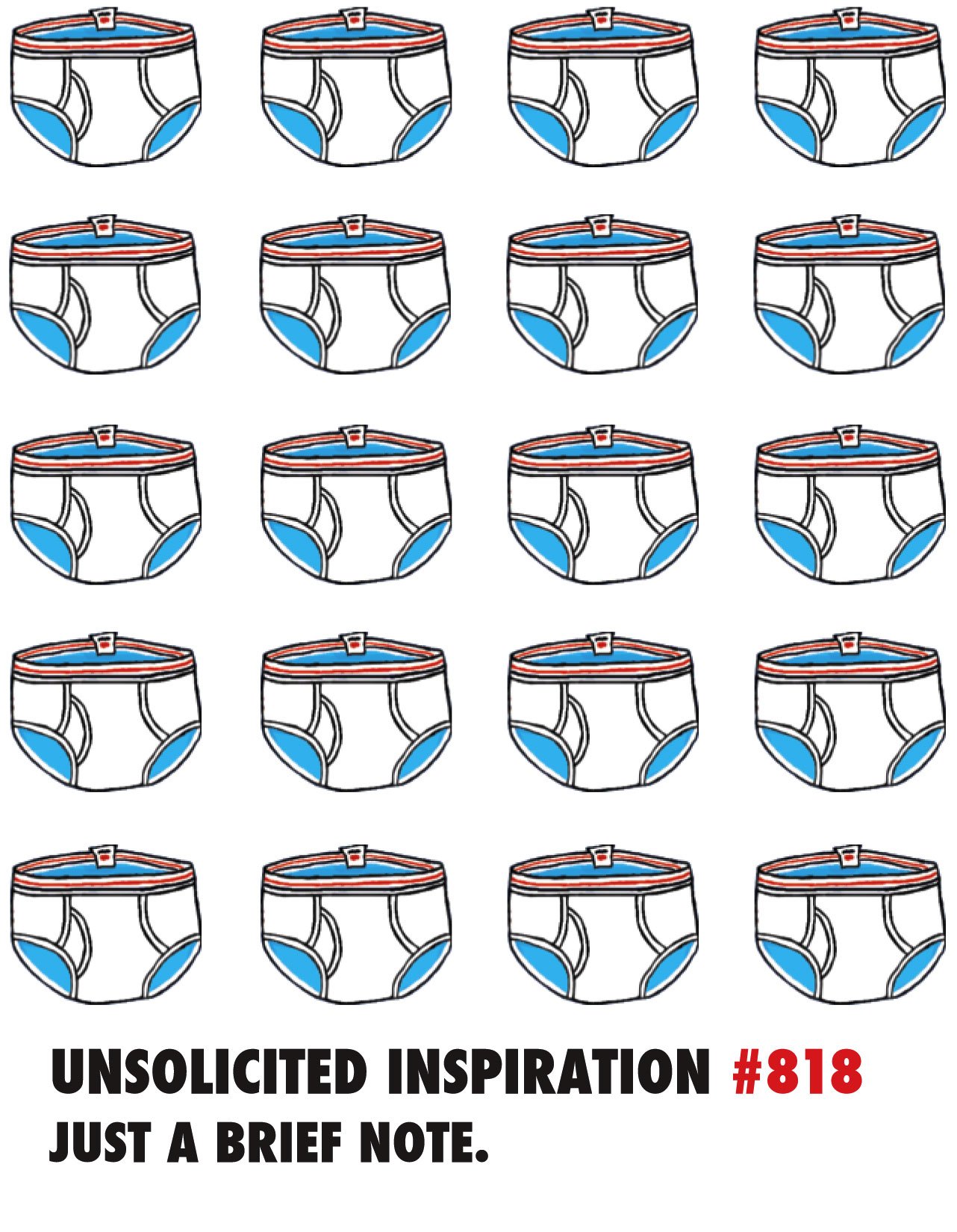 QuiplipQuiplip UI516PCK Brief Note Card (6 Pack)