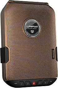 VAULTEK Caixa De Bloqueio Para Charutos Lifepod Humidor Estojo De Viagem À Prova D'Água Caixa De Bloqueio Eletrônico Robusto Estojo Portátil Para Charutos De Viagem Com Teclado Retroiluminado (Lifepod