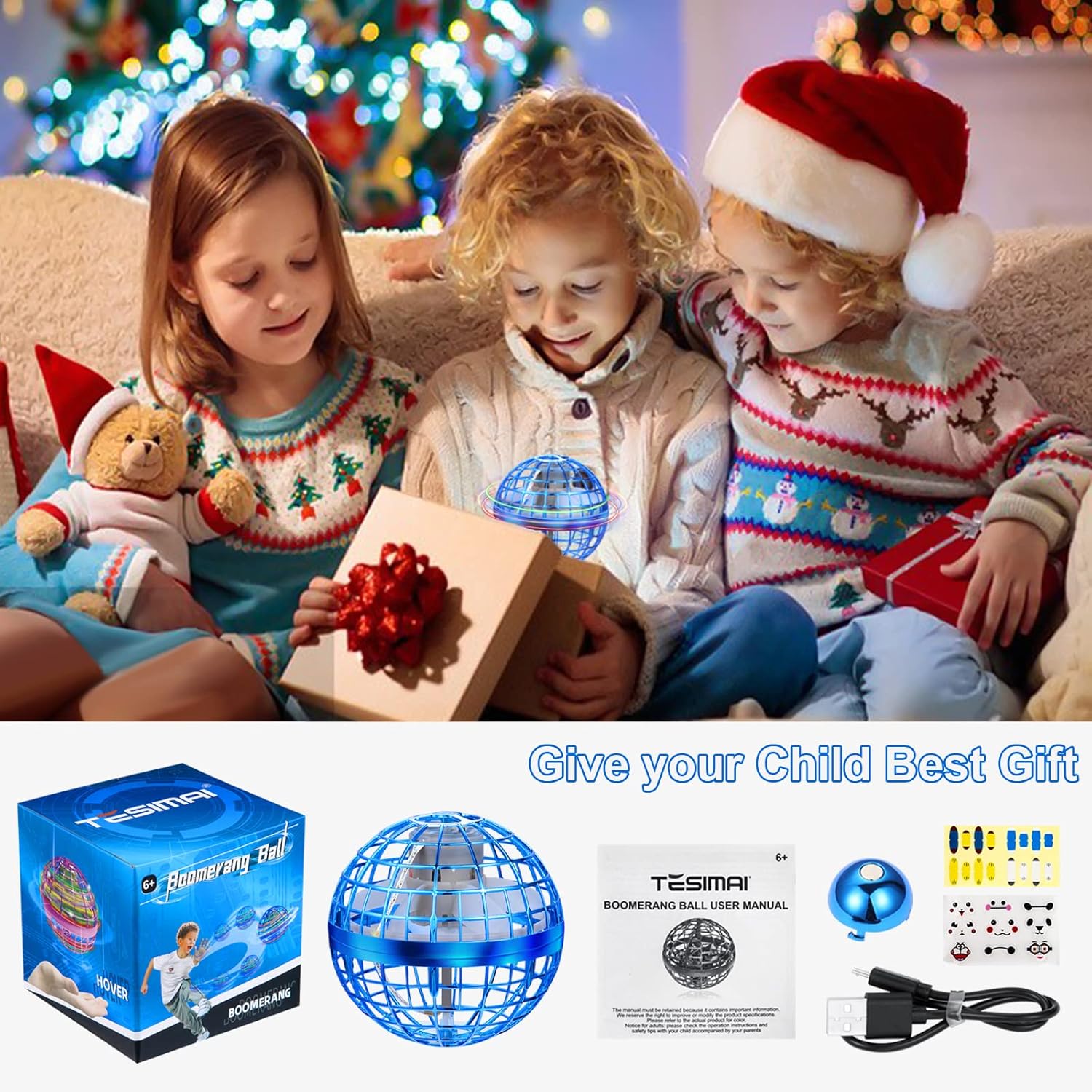 Buy HYIEOU Flying Orb Ball Toys ,2022 Upgraded Nebula Flying Ball Toy