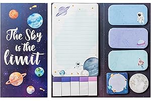 The Sky Is the Limit Sticky Notes & Writing Memo Pads Back...
