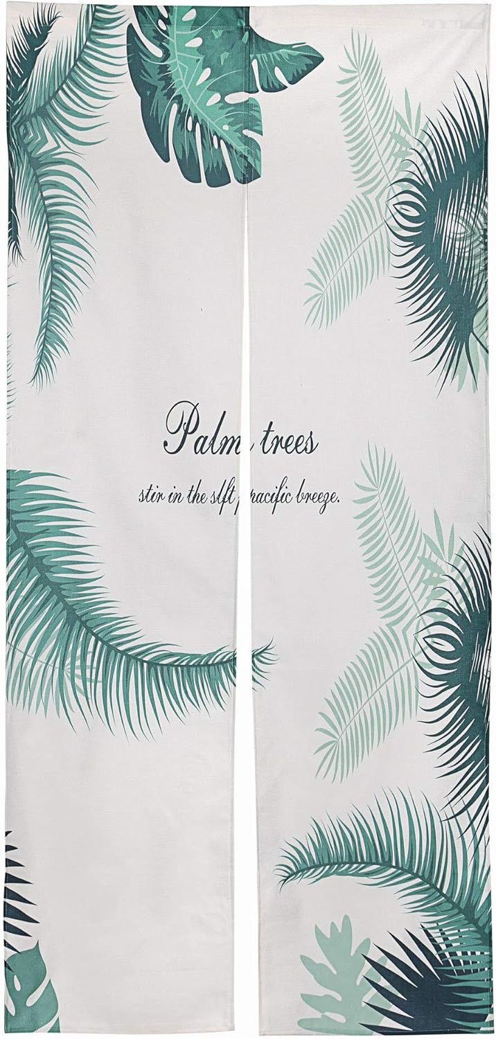 のれん おしゃれ ロング丈 180cm 北欧 ロング 可愛い 突っ張り棒 暖簾 間仕切り 押し入れ クローゼット 脱衣所