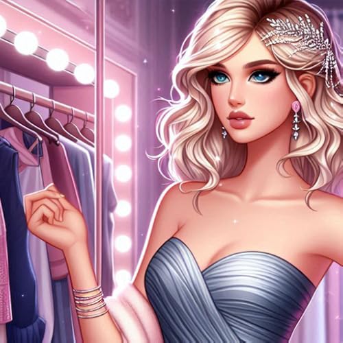 Jeu de maquillage et d'habillage pour filles : créez des tenues, relevez des défis et créez la garde-robe de vos rêves.
