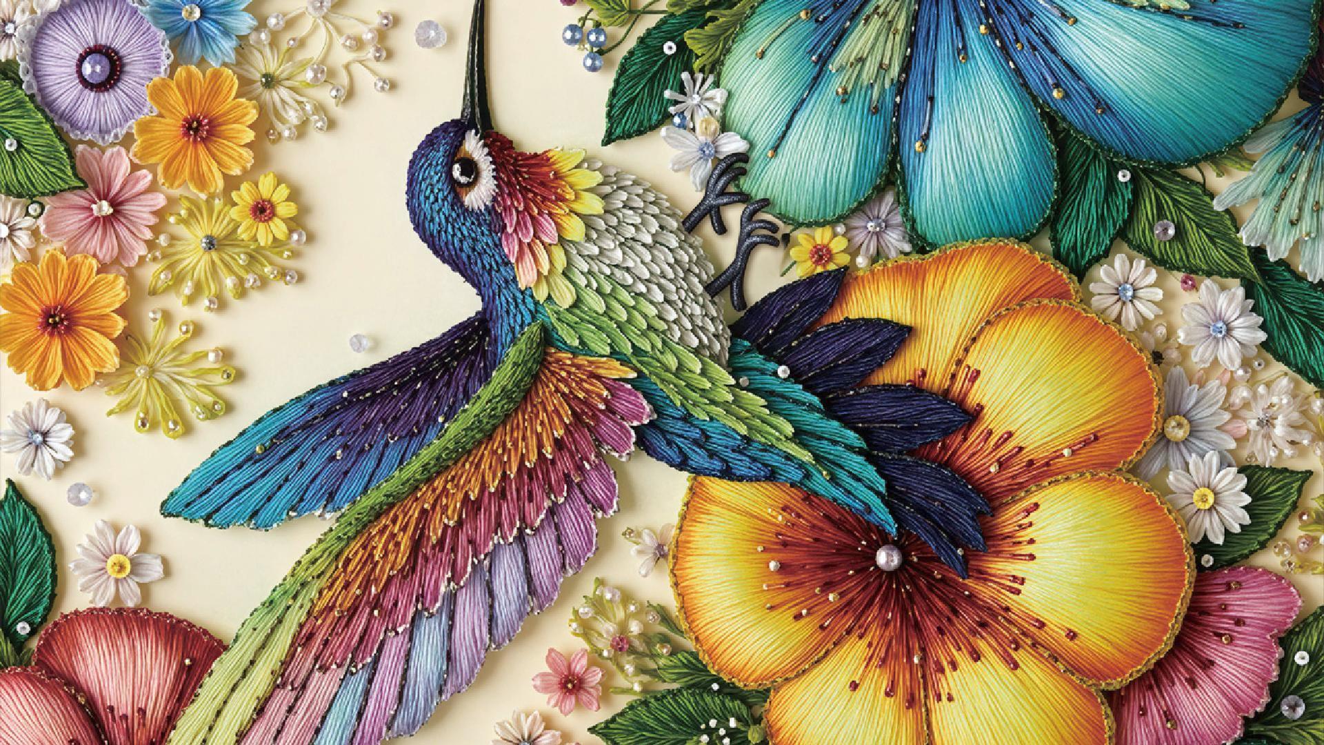 Amazon.com: Beaded Hummingbird 1000 piece Puzzle for Adults