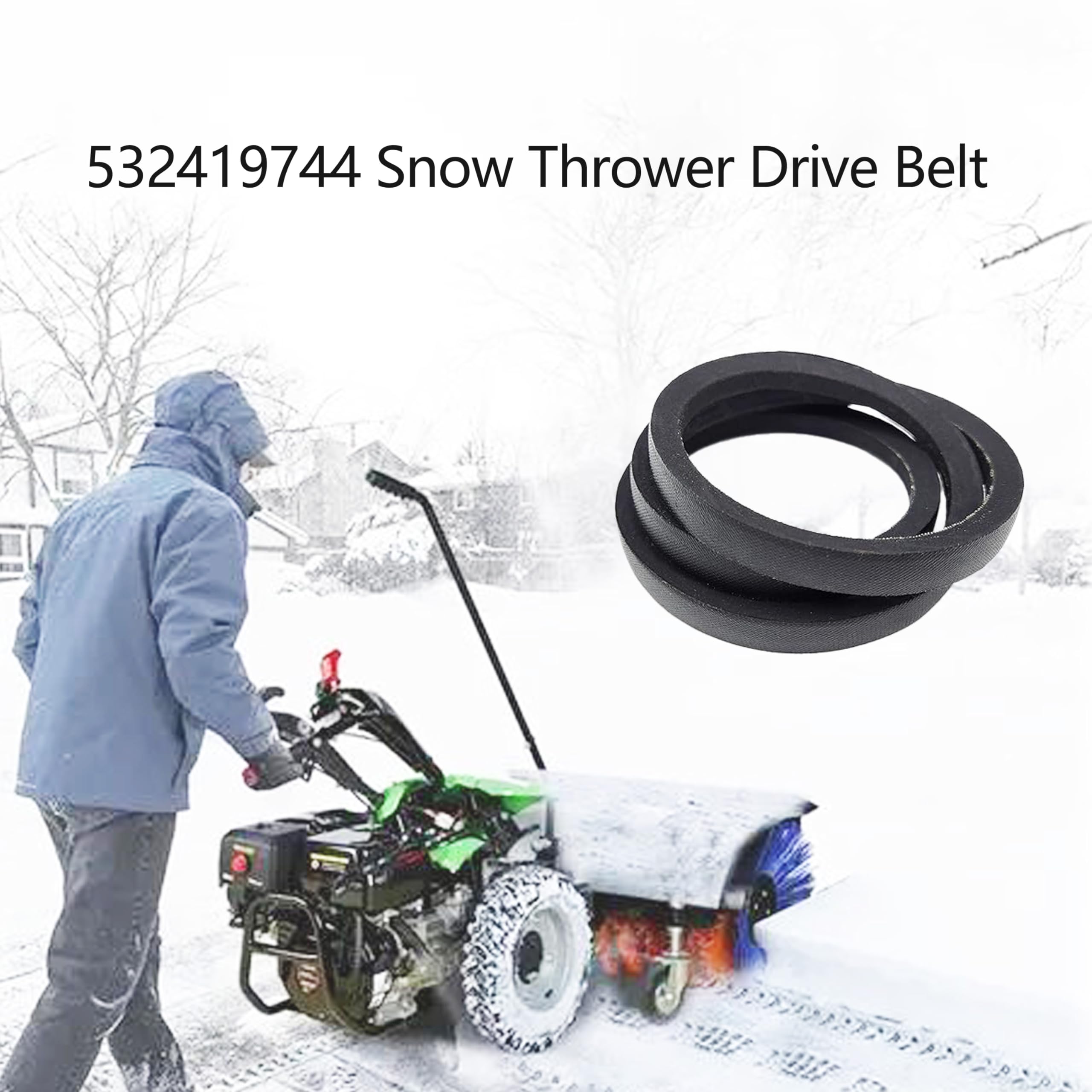 Rasenmäher Keilriemen – 1/2 Zoll X 34 1/2 Zoll, Ersatz Für AYP/Husqvarna 532416954