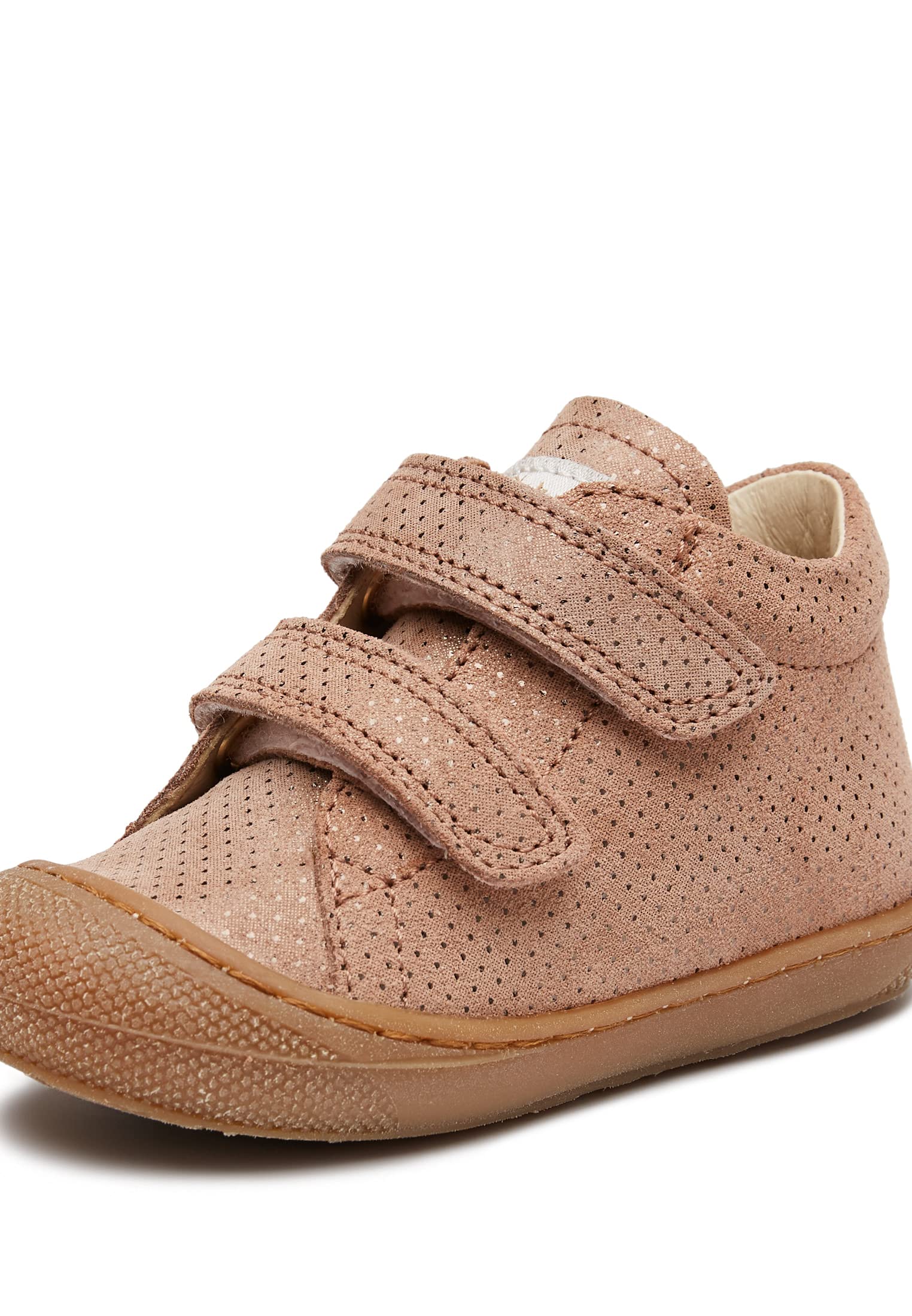 Naturino Chaussures Premiers Pas en suède pailleté