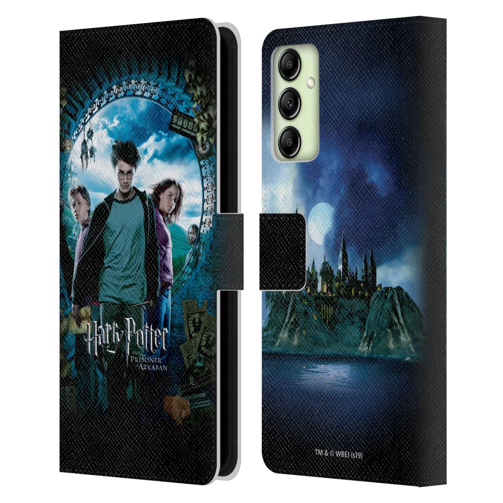 Head Case Designs Licenza Ufficiale Harry Potter Hermione Poster Prisoner of Azkaban IV Custodia Portafoglio in Pelle Compatibile con Apple iPhone 13 Mini