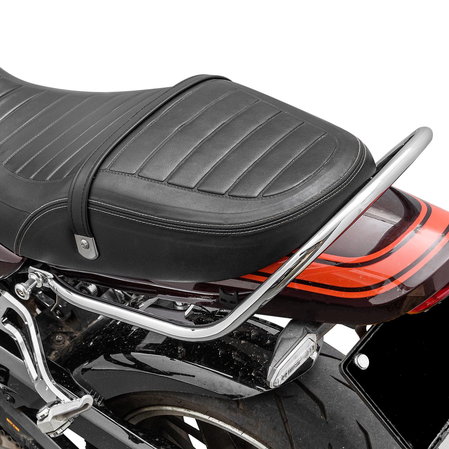 Manijas de Pasajero de Acero para Motocicleta compatibles con Z900RS Z900 RS ABS SE Cafe 2018 2019 2020 2021 2022 2023 2024, Asidero para Asiento Trasero del Pasajero Pasamanos Lateral Mango Trasero