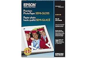 Epson Photo Paper: 8.5x11 Premium Photo Paper for Epson Printers