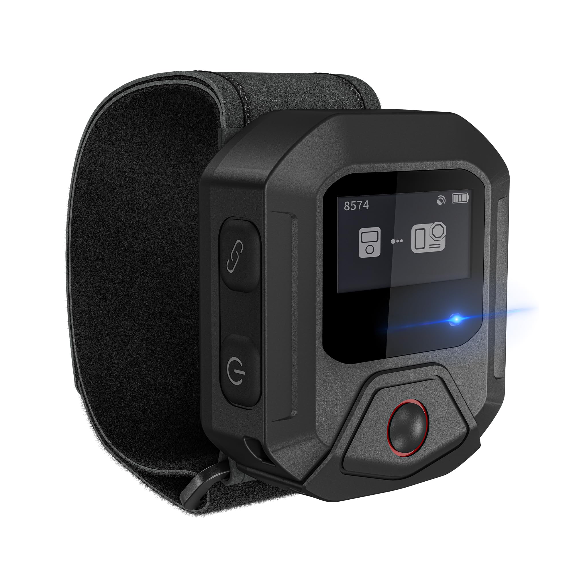 Treeboy Télécommande GPS Bluetooth pour appareils photo Insta360 (Insta360 X5/X4/X3/One X2/Go 3S/GO 3/Ace Pro 2/Ace Pro/Ace/One RS/One R) – Accessoire Smart Action 25 m