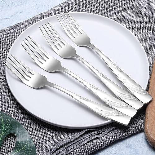 Miniatura 4 de Tenedores de cena de acero inoxidable de 16 piezas, tenedores de cocina de 8.19 pulgadas