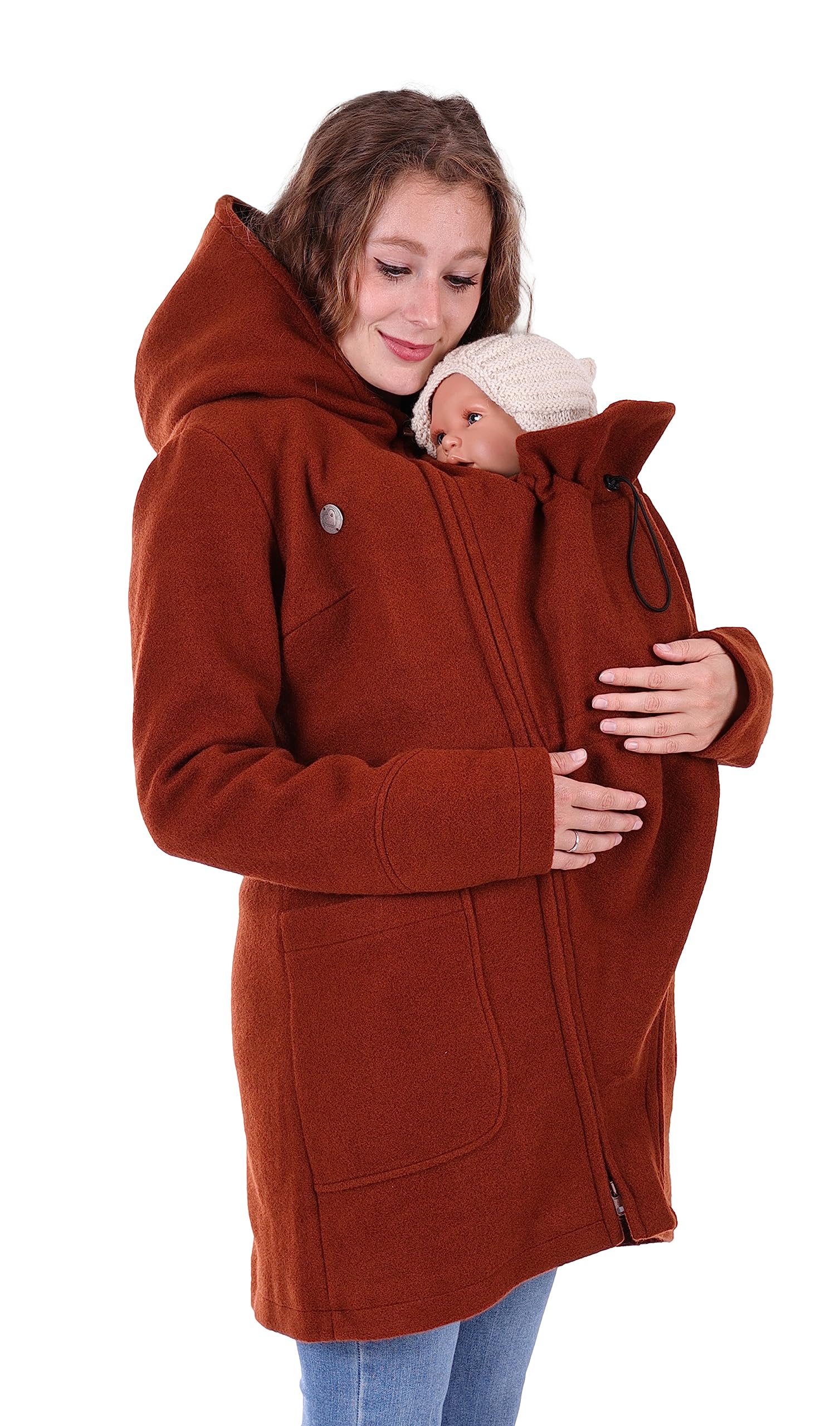 Viva la Mama - Elegante cappotto premaman per l'inverno - VALENTIN