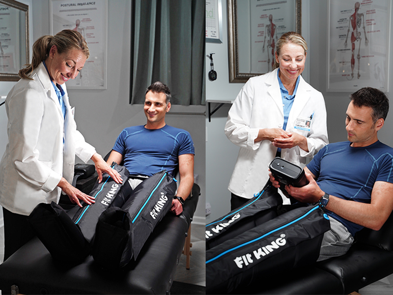 Amazon.com: FIT KING Professional Air Compression Leg Recovery