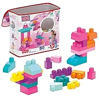 MEGA Bloks Mattoncini Big Building Bag Sacca Ecologica Blocchi da Costruzione