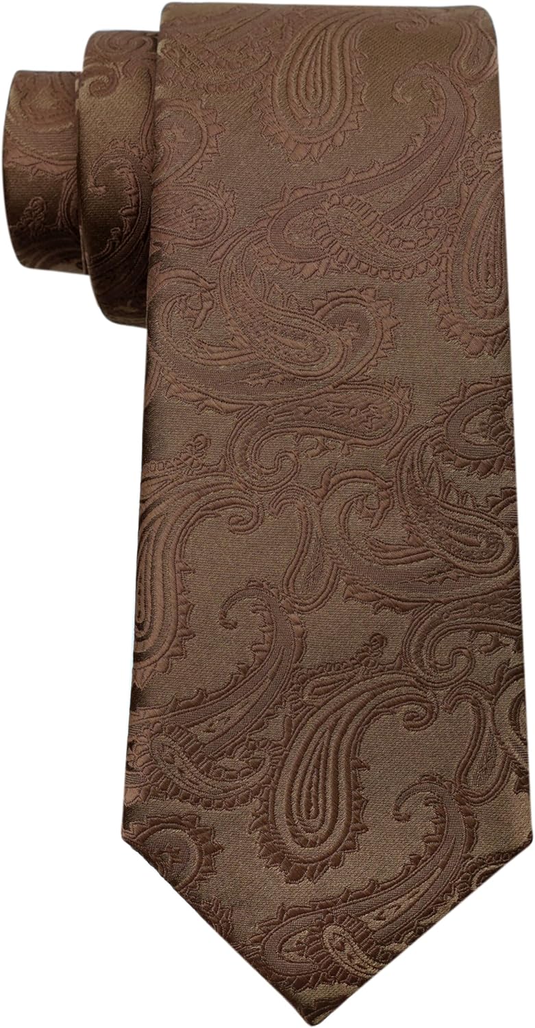 Paisley Ties, Men's Woven Jacquard Neckties, Gift Box Included