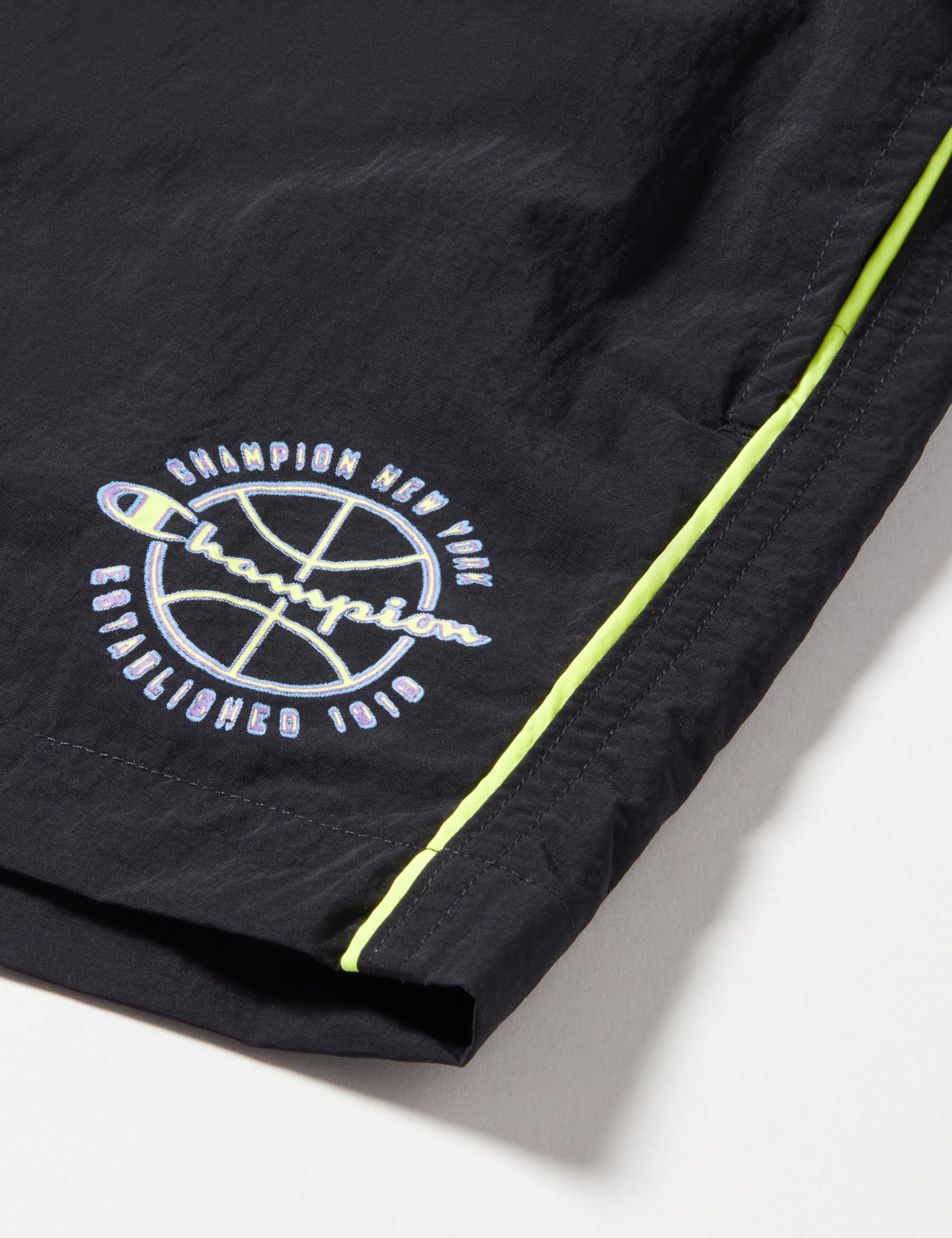 Champion Legacy Modern Basket Beachshorts B - Crinkle Taslon - Spodenki kąpielowe Chłopcy
