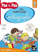 Download Méthode d'orthographe pour écrire juste pas à pas PDF