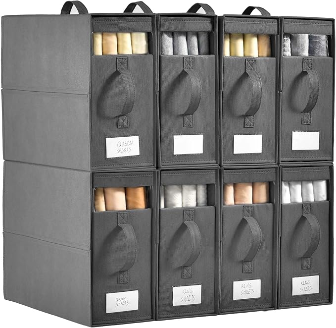 Bed Sheet Organizers pack of 8
