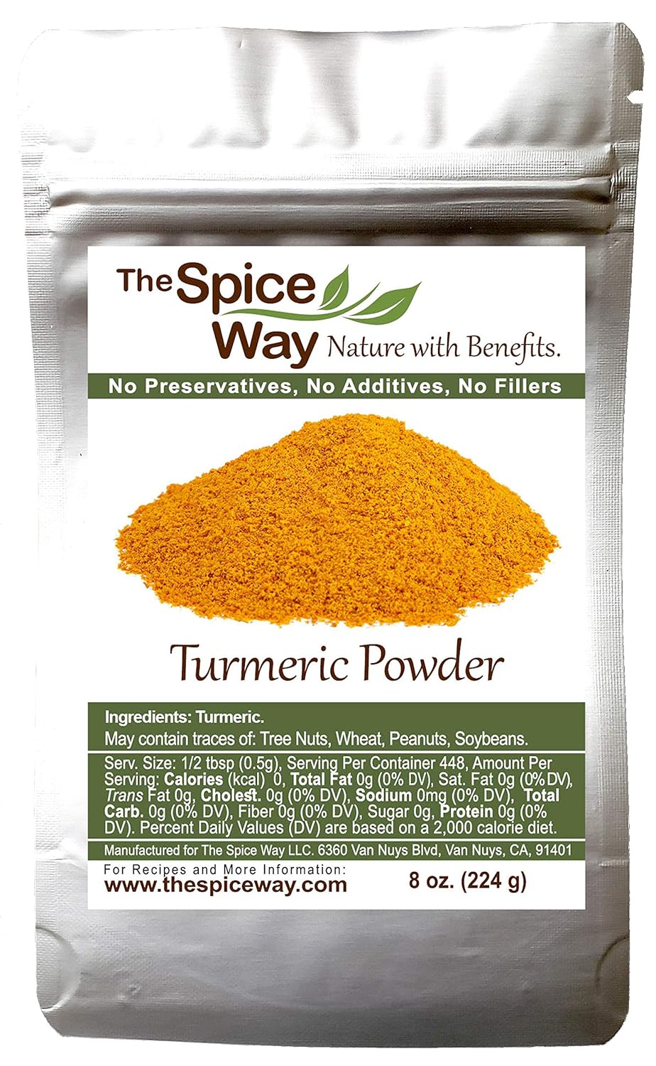 Buy The Spice Way Turmeric Powder 8 oz powdered ground tumeric root