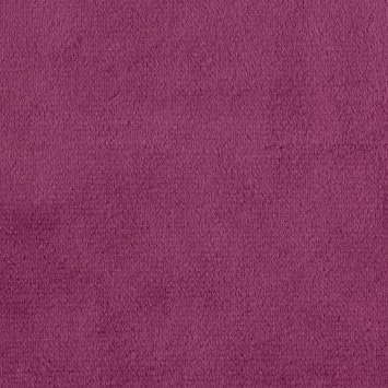 Shannon Minky Solid Cuddle 3 Raspberry, Fabric by the Yard