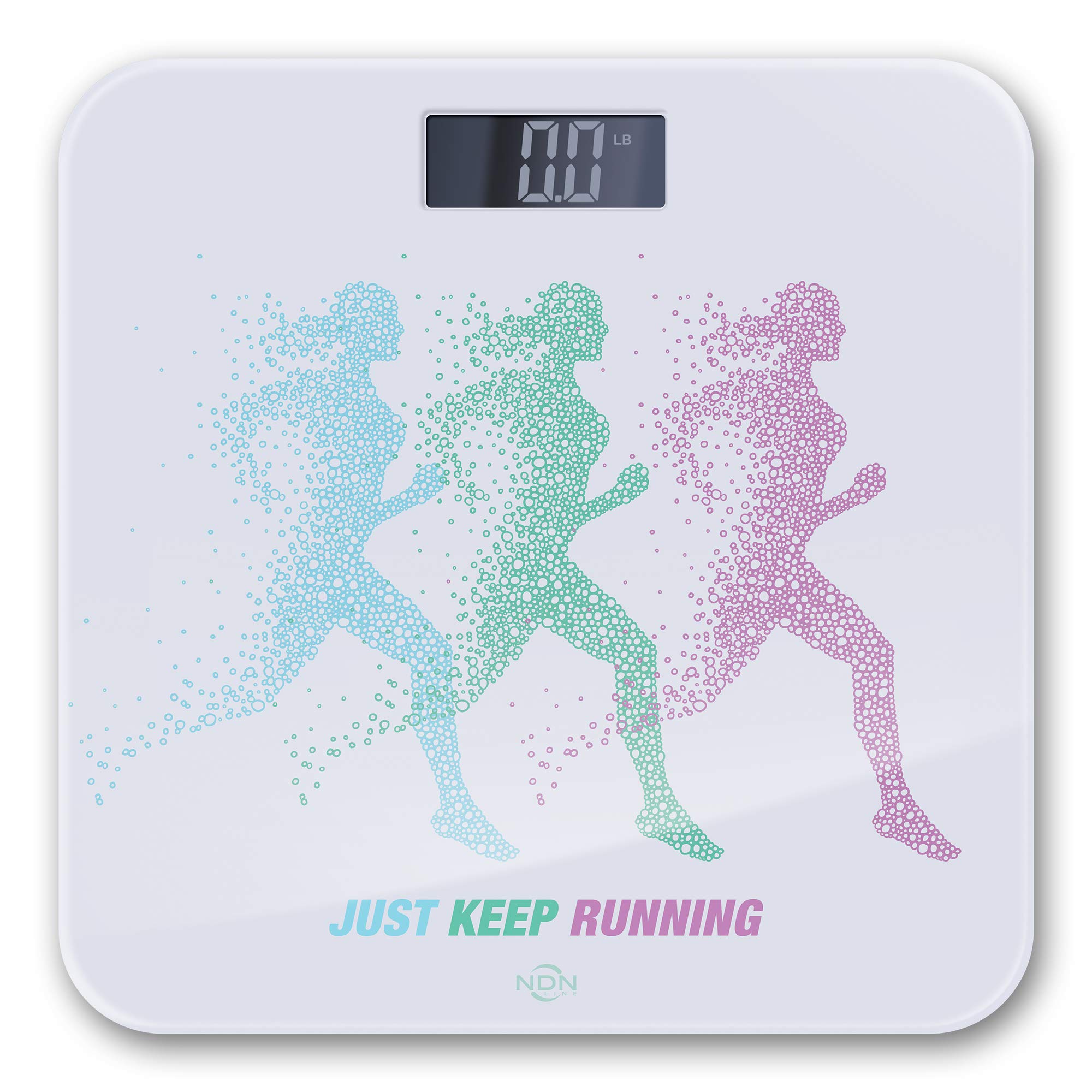 Digital Bathroom Scale: Just Keep Running
