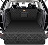Alfheim Car Boot Liner Double Deck Protector-Nonslip Waterproof Durable Washable Cargo Cover Mat Travel, Universal for Medium Small Car SUV