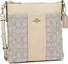 Coach 5475 B4SHG Womens Shoulder Bag, Signature White