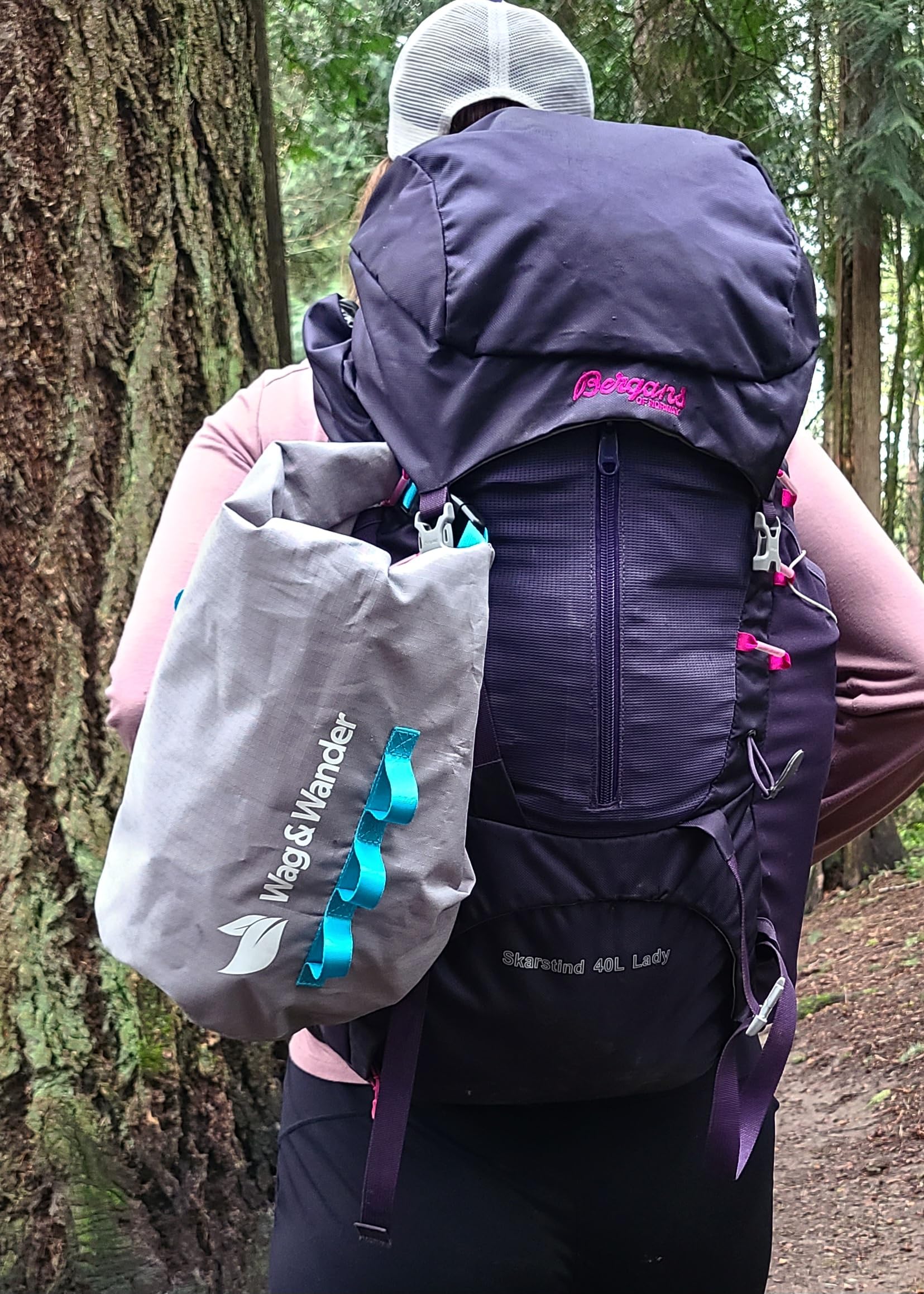 Sac à déjections réutilisables anti-odeurs – Sac à déjections canines pour promeneurs de chiens + randonnée avec chiens et camping