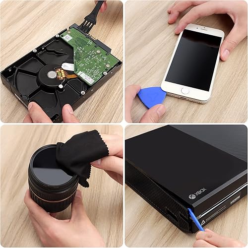 Miniatura 7 de STREBITO Spudger - Kit de herramientas de palanca de 23 piezas para iPhone, portátil, iPad, teléfono celular, MacBook, tableta, computadora,