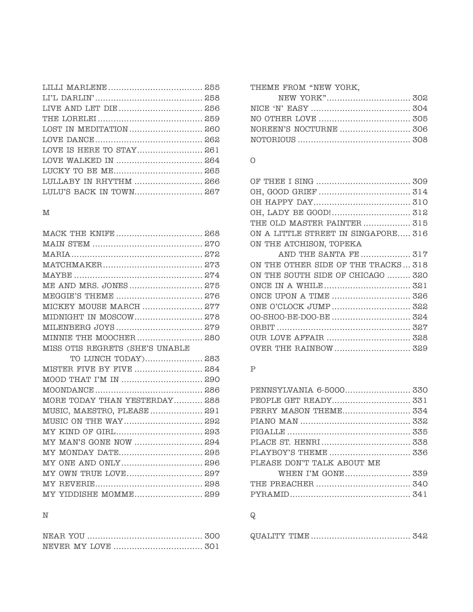 The Real Book: C Instruments (5)