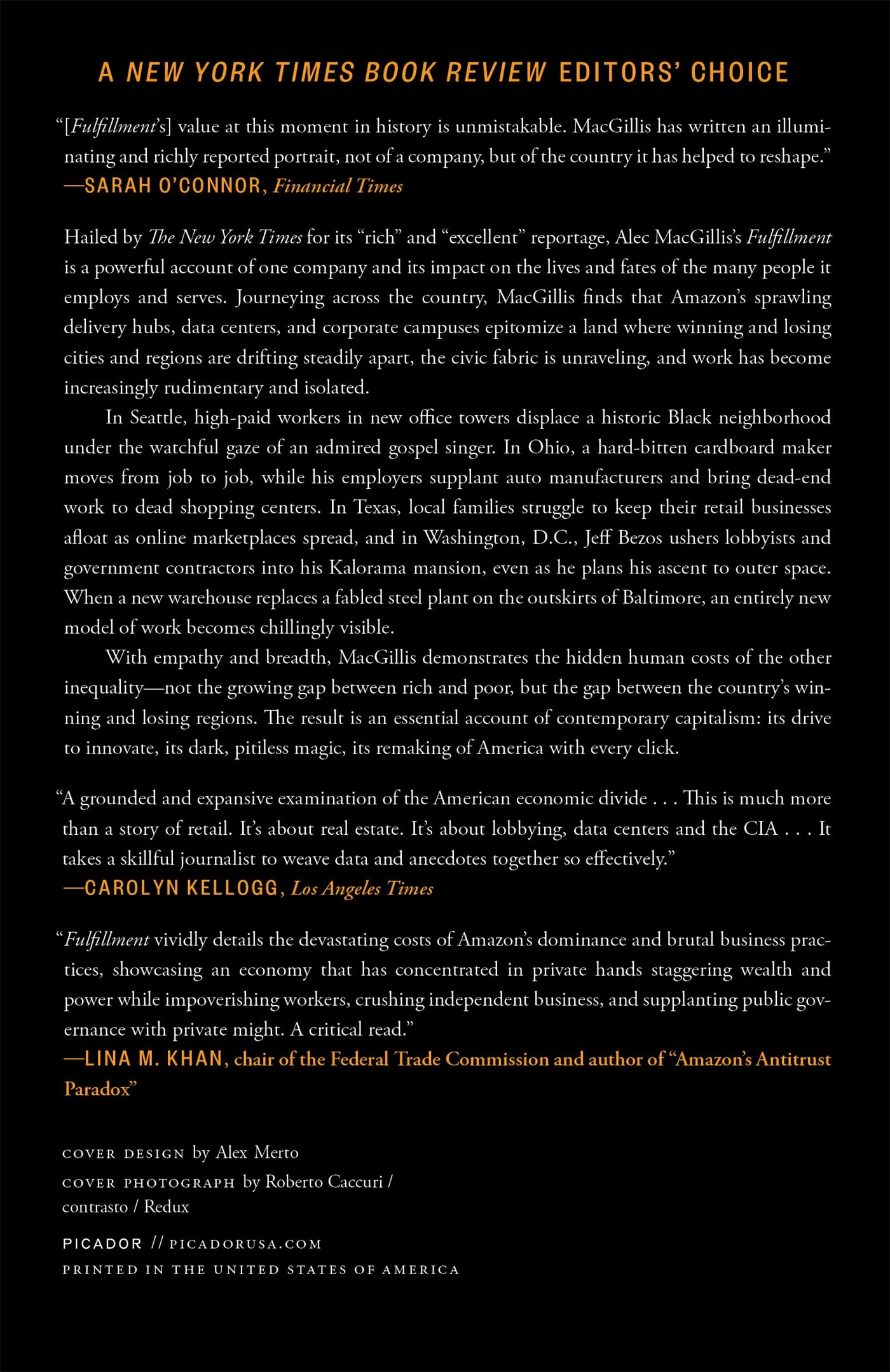 Fulfillment: America in the Shadow of Amazon